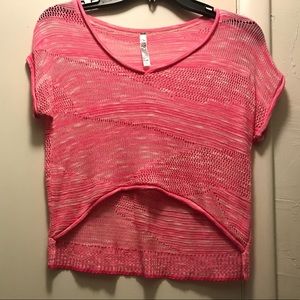 Cute Open Knit Top